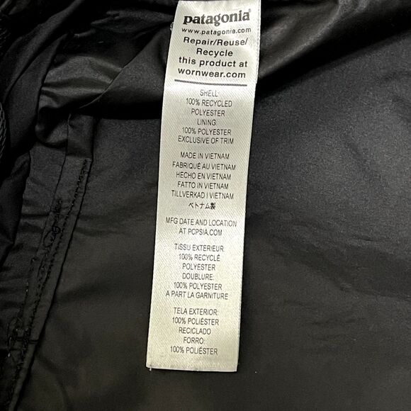 Patagonia Powder Bowl Jacket Womens Large Black Gore Tex RECCO MAC Ski Snowboard - Picture 15 of 16